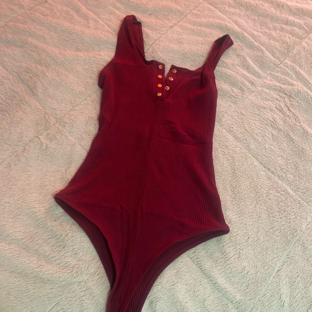 Kids Burgundy One Piece